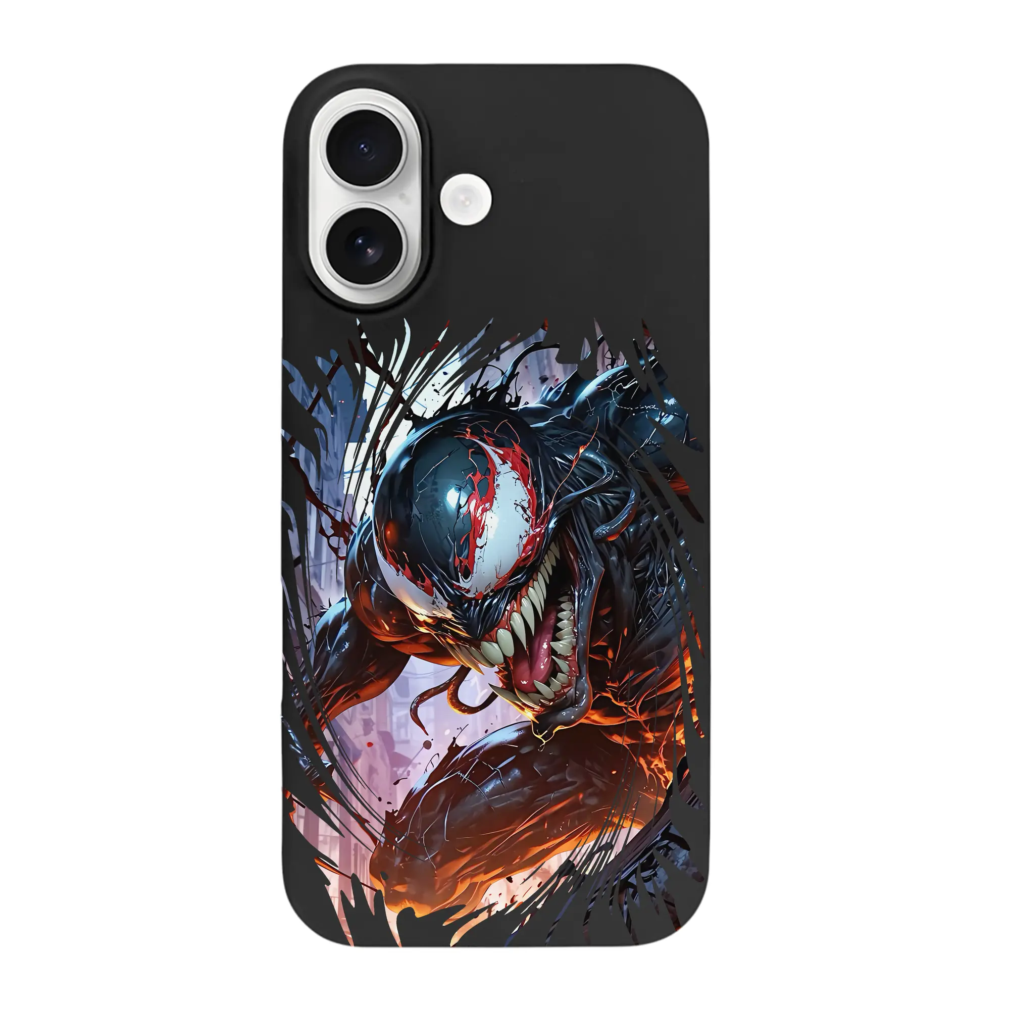 ヴェノム グッズ,ヴェノム - iPhone 17 シリーズ シリコンケース 薄型 耐衝撃 指紋防止 ソフトタッチカバー 精密フィット 傷防止 保護ケース iPhone 17/17 Air/17 Pro/17 Pro Max 対応